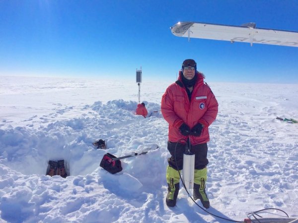 Scientists caught an Antarctic ice shelf singing a strange tune