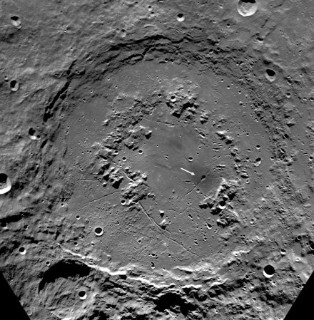 crater moon