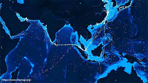 ship map movement