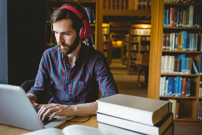 Music only helps you concentrate if you’re doing the right kind of task