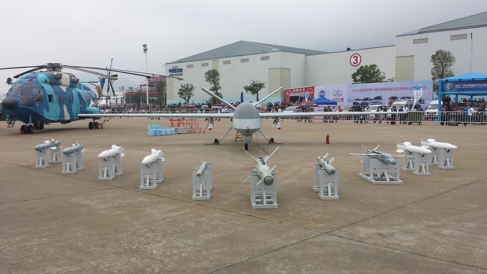 Pterodactyl China Wing Loong Drone Weapons