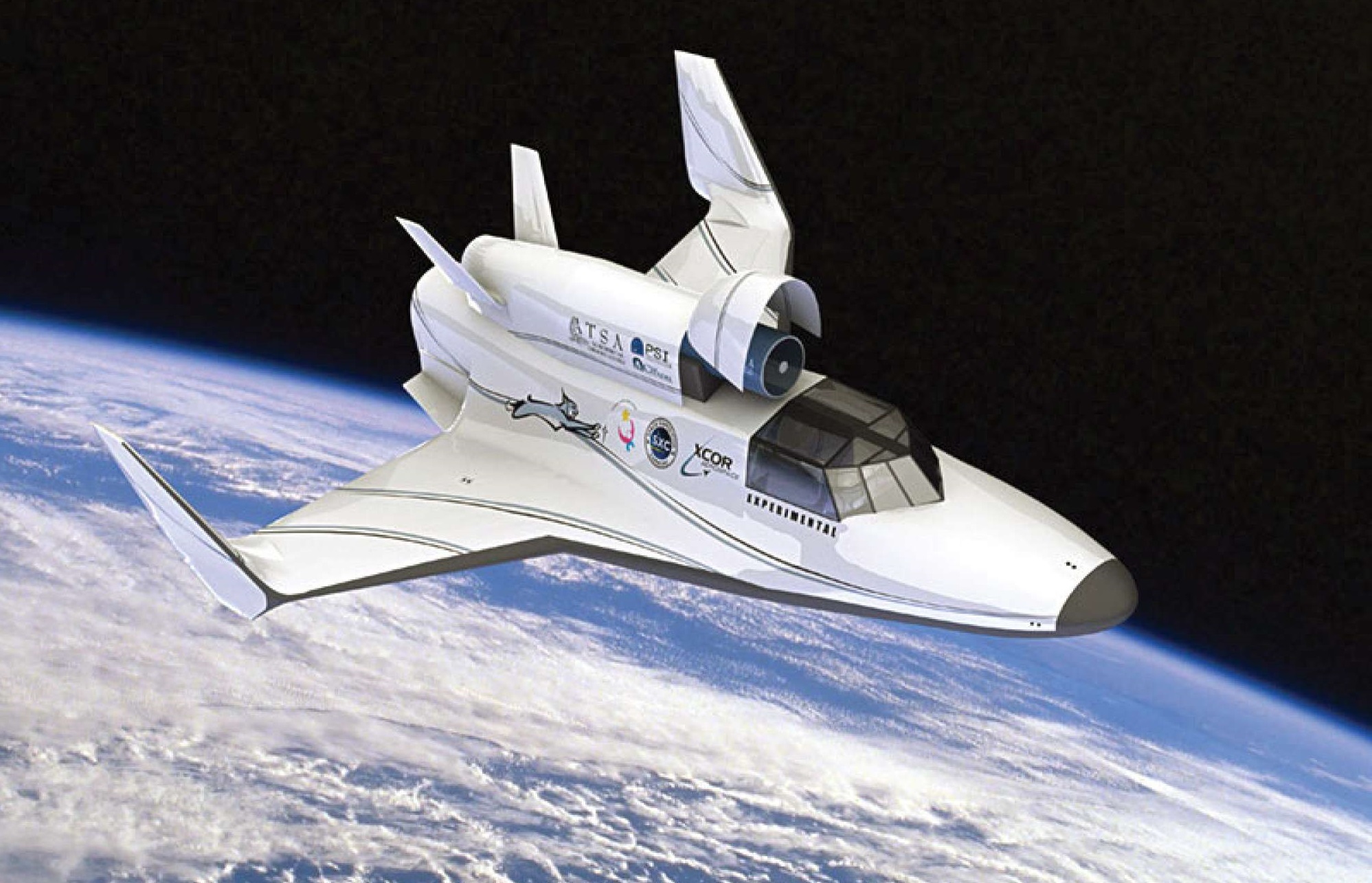 Rocket-Powered Plane