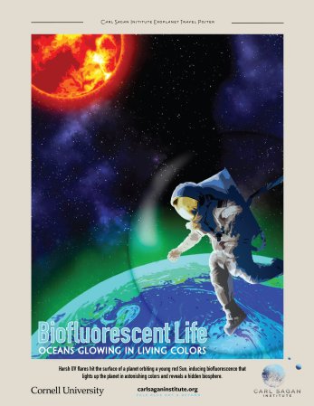 Dwarf star planets could glow with life