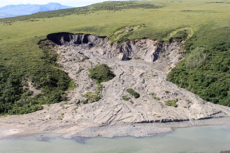 thawed permafrost