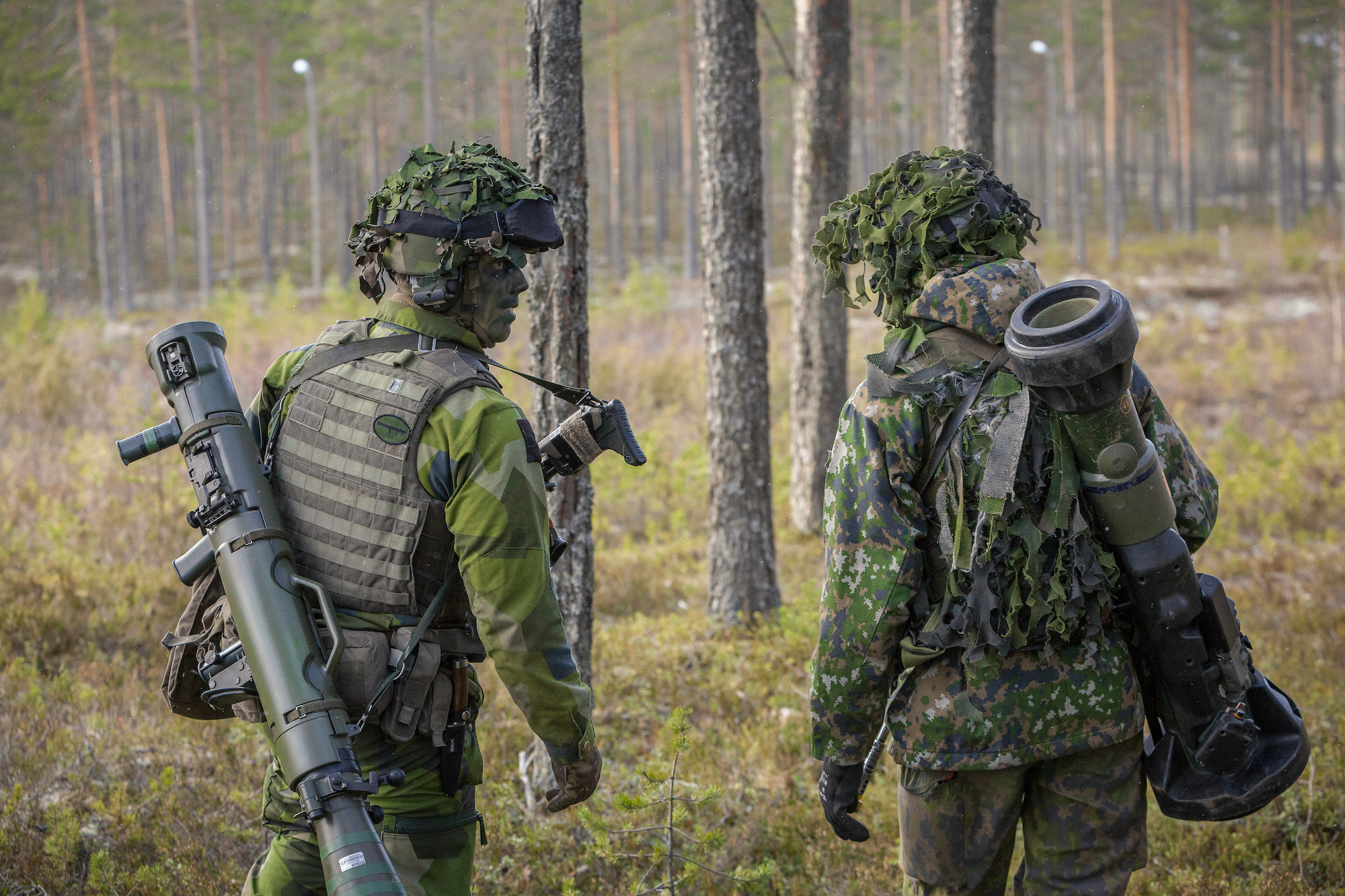 two soldiers