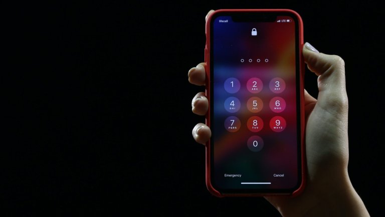 iphone screen lockpad
