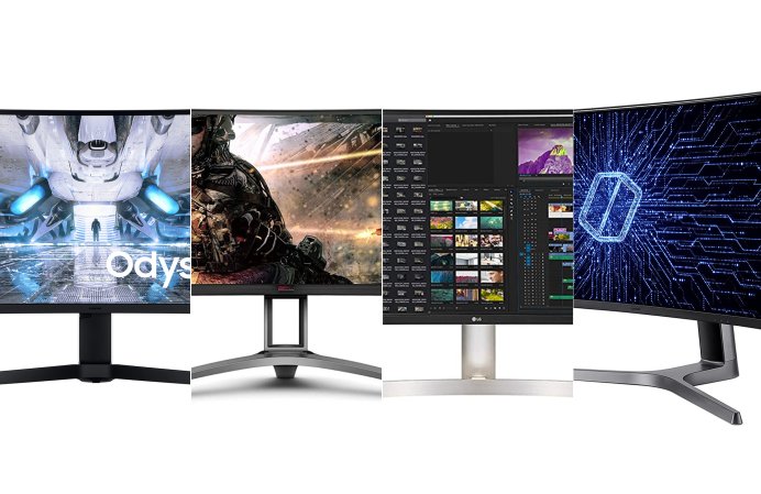 Best 49-inch monitors sliced header image