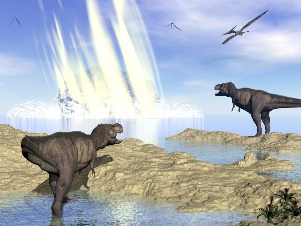 Dinosaur-killing asteroid created a tsunami with 2-mile-high waves