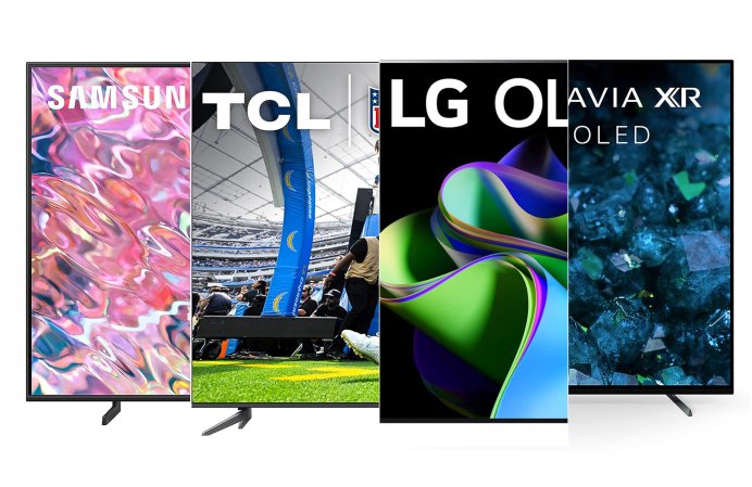 The best 60-inch TVs composited