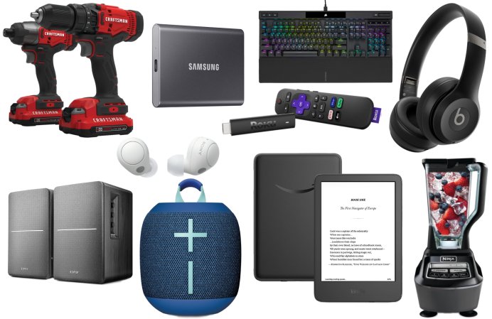 The best Black Friday deals under $100 on a plain white background.