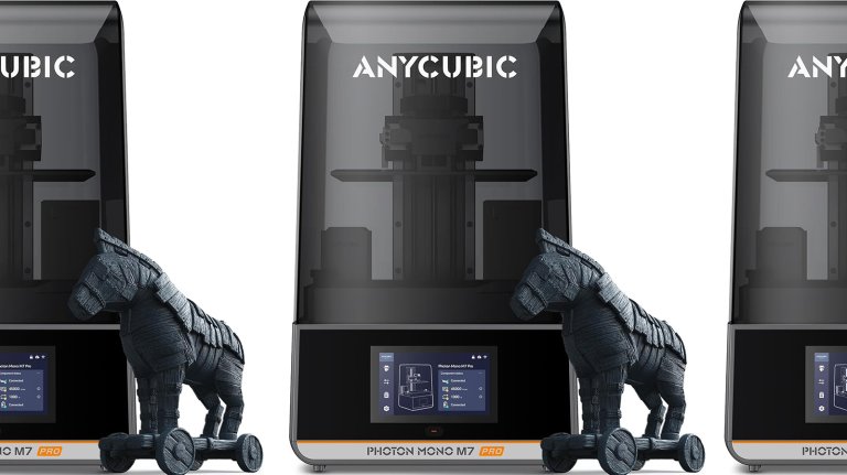 ANYCUBIC MONO M7 PRO 3-D printer sliced and diced deal header